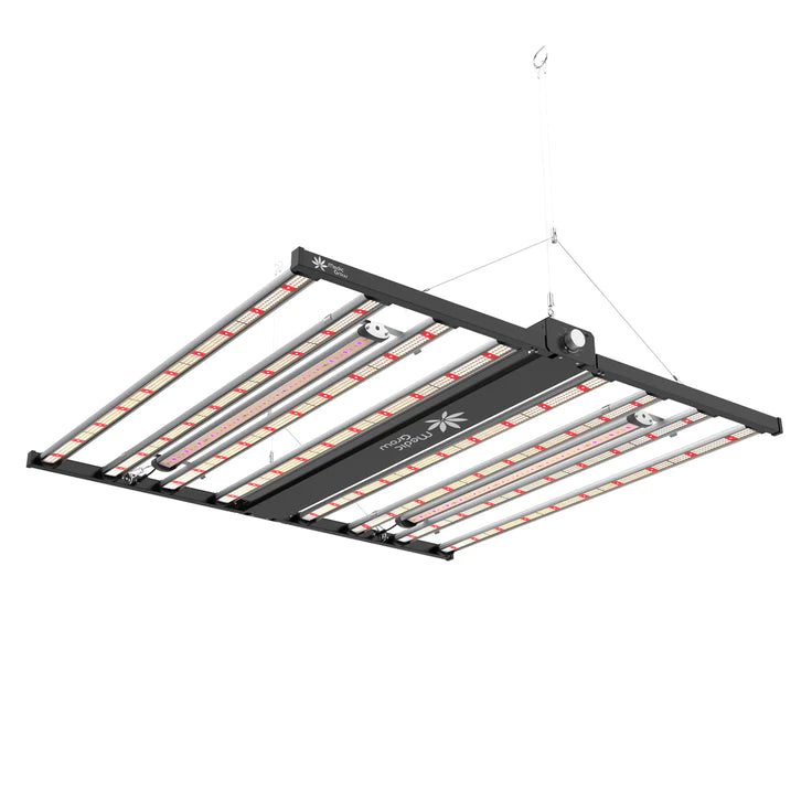 Medic Grow Spectrum Y Wireless LED Grow Light - High PPFD, Covers 4x4 5x5, Wireless & Wired Connection, Stepless Wireless / 0-10V Dimming, Tunable Full Spectrum, UV+IR Bar, 880W