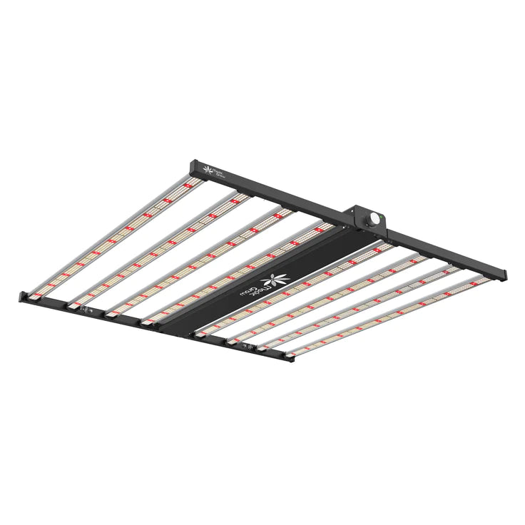 Medic Grow Spectrum Y Wireless LED Grow Light - High PPFD, Covers 4x4 5x5, Wireless & Wired Connection, Stepless Wireless / 0-10V Dimming, Tunable Full Spectrum, UV+IR Bar, 880W