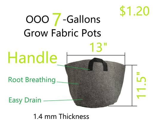 OOO 7-Gallon Grow Bags