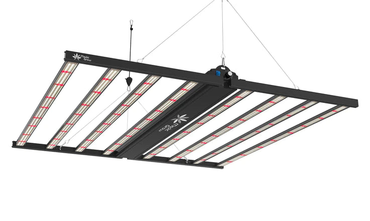 Medic Grow Fold-8 Full Spectrum LED Grow Lights for Indoor Plants - 760W, Full Spectrum, 4X4, 5X5 High, PPFD, AC 110-277V